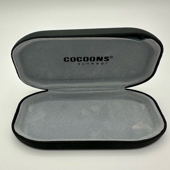 Cocoons Clip-On Sunglasses REC1-54 Polarized Gunmetal Gray Lens + Case - Picture 15 of 15
